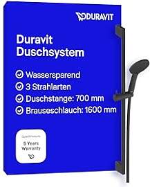 Duravit Universal Duschset, Duschkopf mit 3