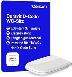 Duravit WC-Sitz D-Code Compact weiss mit