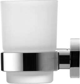 Duravit Zahnputzbecher D-Code, Glashalter Bad,