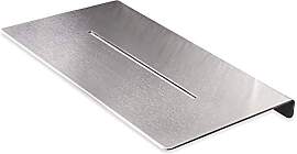 Duschablage 20 cm breit, Edelstahl gebürstet,