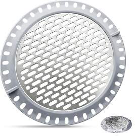 Duschablauf Haarsieb aus Edelstahl, Rund