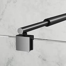 Dusche Einziehbar Stabilisator 73-123 cm,