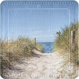 Duscheinlage KLEINE WOLKE "Borkum",
