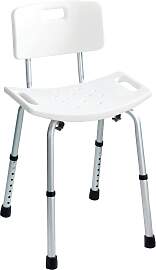 Duschhocker WENKO "Secura", weiß,