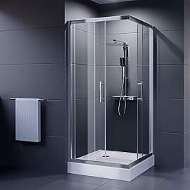 Duschmeister Duschkabine Komplett 90x90cm