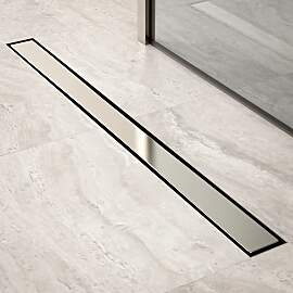 Duschrinne – 90 cm – Fliesenrost – Edelstahl 