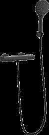 Duschsystem SCHÜTTE "Rio", schwarz