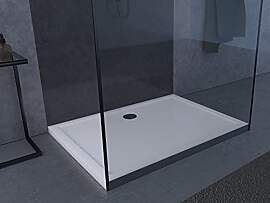 Duschtasse Duschwanne rechteckig 120 x 90 cm -