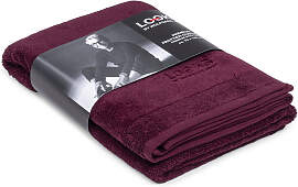 Duschtuch "LOOKS", burgundy, B:70cm