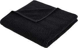 Duschtuch Ocean Schwarz ca. 67x140cm