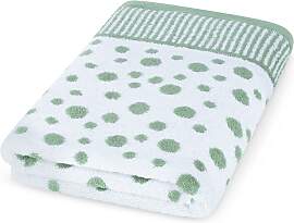 Duschtuch ROSS "Punkte, allover", grün, 