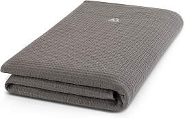 Duschtuch ROSS "Waffelpique", grau