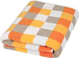 Duschtuch ROSS "Würfelfond", weiß