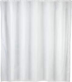 Duschvorhang 180x200 cm uni weiß