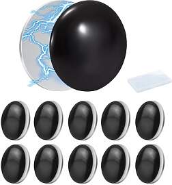 Duschvorhang Gewichte, 10 Paar Runde Magnetische