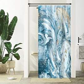 Duschvorhang Schmal 90x180cm, Uiiooazy