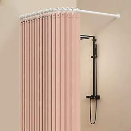 Duschvorhangstange L Form, 120 X 120 Cm
