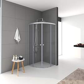Duschwand MARWELL "Chrystal Round",