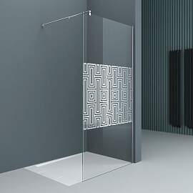 Duschwand TAMARA mit 10 mm Sicherheitsglas