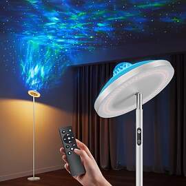 DUSKTEC Deckenfluter Stehlampe RGB mit