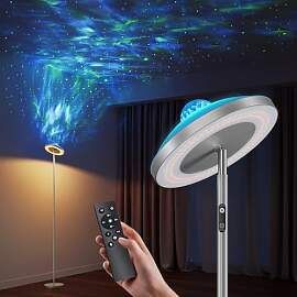 DUSKTEC Deckenfluter Stehlampe RGB mit