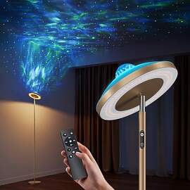 DUSKTEC Deckenfluter Stehlampe RGB mit