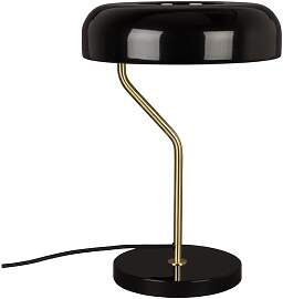 Dutch Bone Schreibtischlampe Metall schwarz, Gold