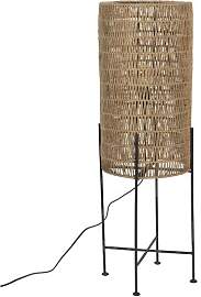 Dutch Bone Stehlampe aus Jute braun, E27, gerade,
