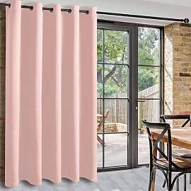 DWCN Blush Rosa Gardinen mit