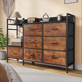 DWVO Kommode Schlafzimmer, Kommode mit 7