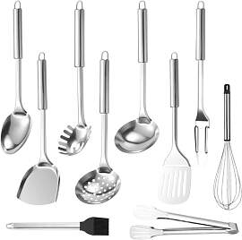 DXiongW Küchenhelfer Set 10-teiliges Edelstahl