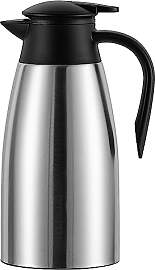 Dyserbuy Thermoskanne 2 Liter, Edelstahl