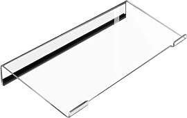 EAAGHK Acryl geneigter Computer Tastaturständer,