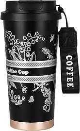 EACHPT Thermo-Kaffeetasse, Thermosbecher, 500 ml,