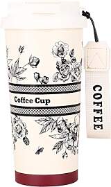 EACHPT Thermo-Kaffeetasse, Thermosbecher, 500 ml,