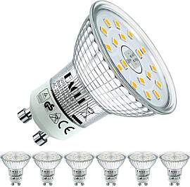 EACLL GU10 LED 4000K 4.9W Ersetzt 75W Halogen