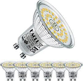 EACLL GU10 LED 4000K 6.5W Ersetzt 100W Halogen