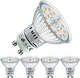 EACLL GU10 LED Extra Warmweiss 4.9W Ersetzt 60W