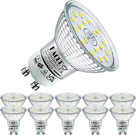 EACLL GU10 LED Kaltweiss 4.9 W Ersetzt 75W Halogen 