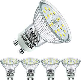 EACLL GU10 LED Kaltweiss 4.9W Ersetzt 75W Halogen