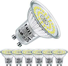 EACLL GU10 LED Kaltweiss 6.5W Ersetzt 100W Halogen 