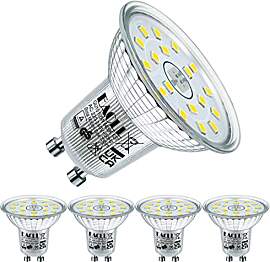 EACLL GU10 LED Kaltweiss 6.5W Ersetzt 100W Halogen 