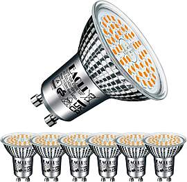 EACLL GU10 LED Warmweiss 10W Ersetzt 125W Halogen