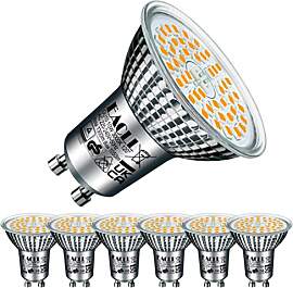 EACLL GU10 LED Warmweiss 10W Ersetzt 140W Halogen