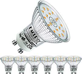 EACLL GU10 LED Warmweiss 4.9 Watt Ersetzt 70W