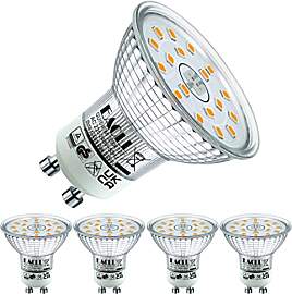 EACLL GU10 LED Warmweiss 4.9W Ersetzt 70W Halogen