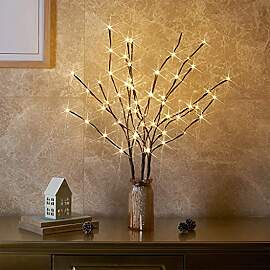 Eambrite 3er Set Lichterbaum Aussen Innen 60LEDs