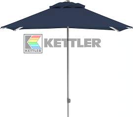 EASY PUSH Stockschirm, 200cm x 200cm, UPF 50+, mit 