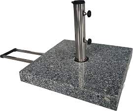 EASY STAND Schirmständer Granit 40 kg eckig