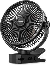 EasyAcc 10000mAh Oszillierender Clip Ventilator,